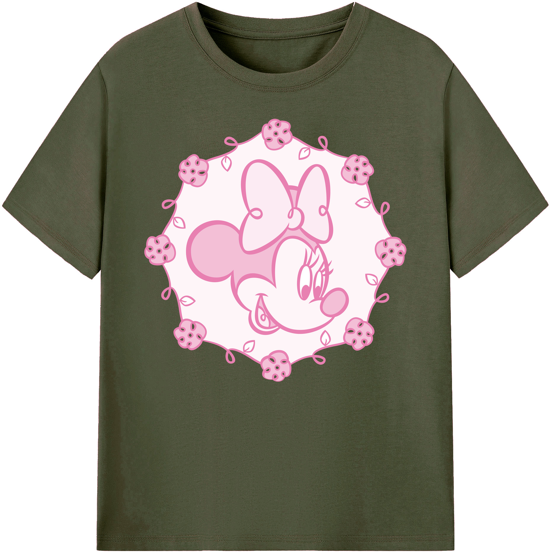 ミッキーマウス Mickey Mouse 綿100％ メンズ半袖Tシャツ｜肌触りやわらか＆通気性